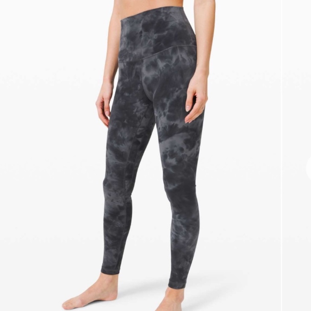 Lululemon Align 28” Pant Diamond Dye Pitch Grey Graphite Grey